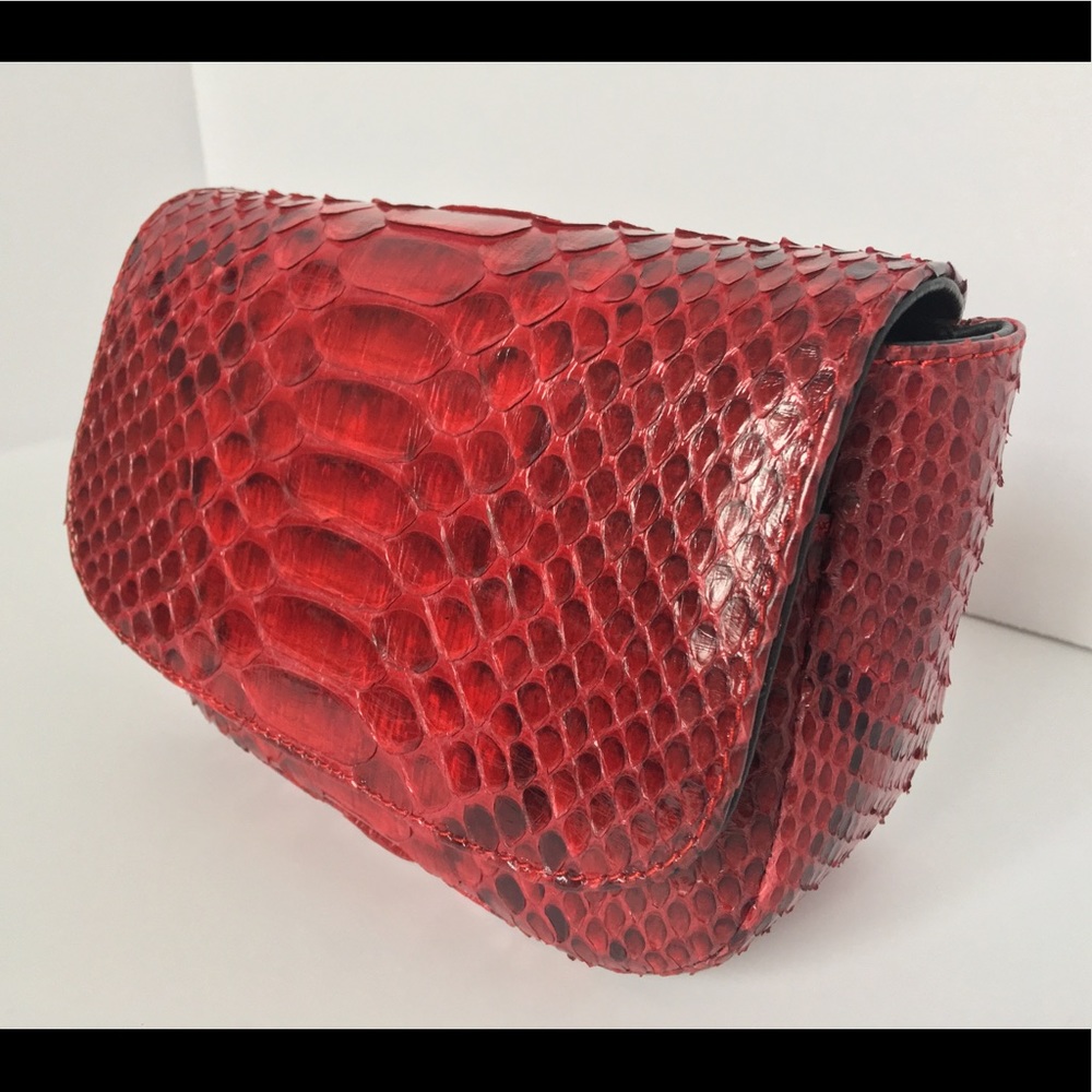 ❌SOLD❌ New. Genuine Python leather, crossbody p